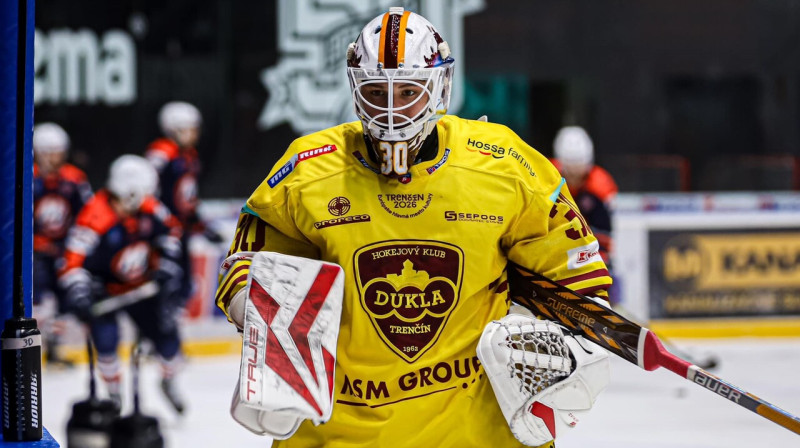 Gustavs Grigals. Foto: HK Dukla Trenčín