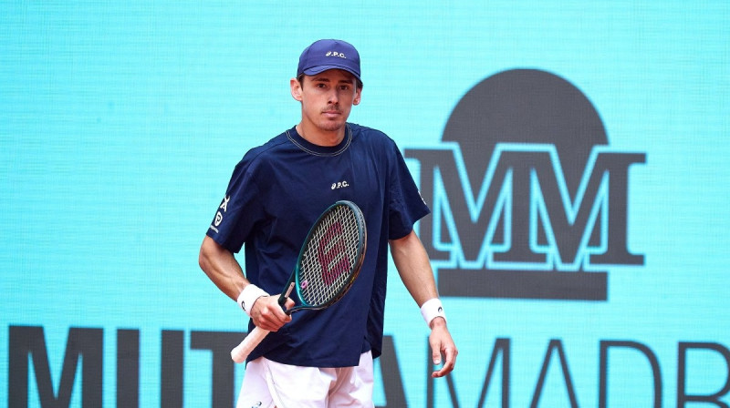 Alekss de Minors. Foto: Mutua Madrid Open