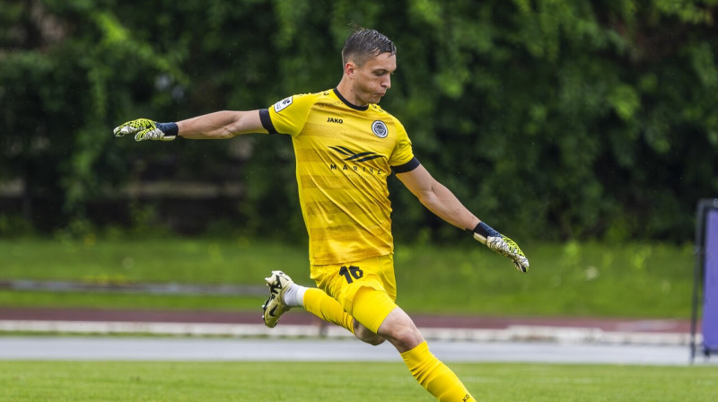 Nils Toms Puriņš. Foto: Zigismunds Zālmanis/Riga FC