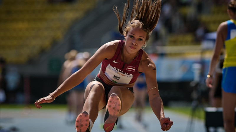 Brenda Džiliāna Apsīte. Foto: LOK/Edijs Palens/LETA.
