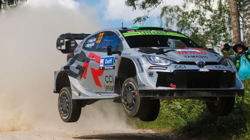 Elfins Evanss. Foto: Toyota Gazoo Racing