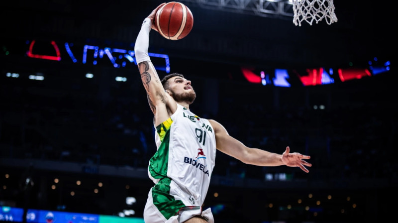 Deivids Sirvidis. Foto: FIBA