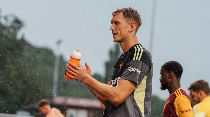 Rihards Matrevics. Foto: FK Dukla Praha
