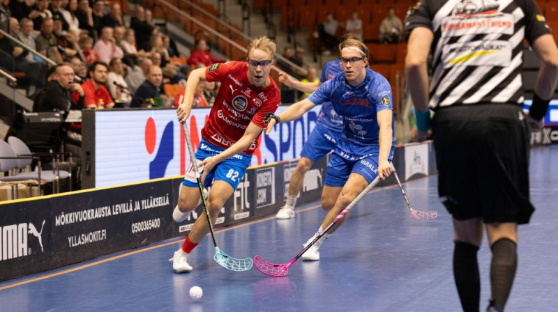 Pēteris Trekše (no labās), foto: Juha Käenmäki