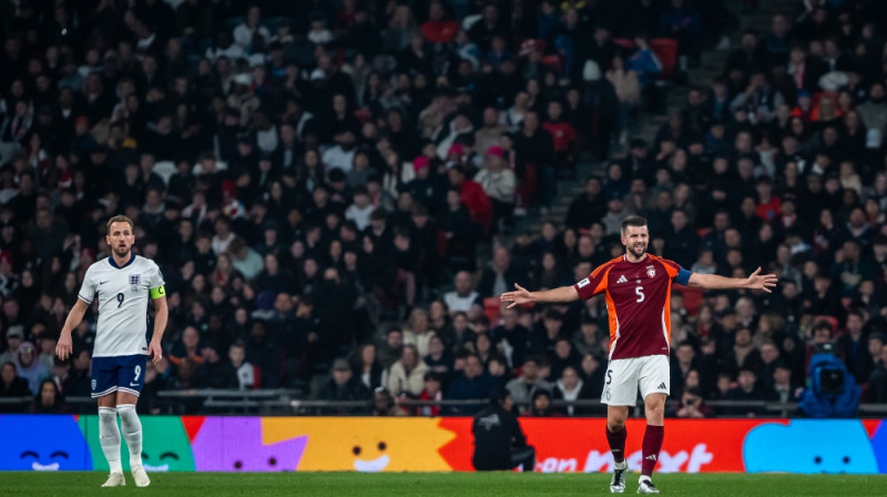 Harijs Keins un Antonijs Černomordijs. Foto: LFF