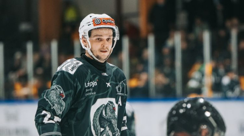 Kārlis Ozoliņš. Foto: Liepājas Hokeja komanda