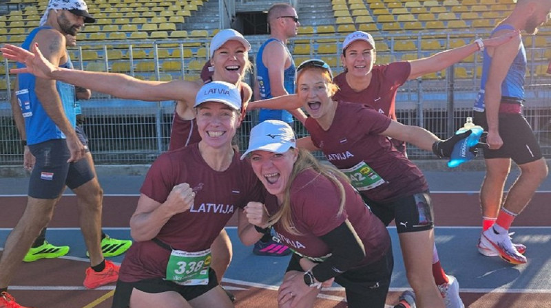 Latvijas izlases foto.