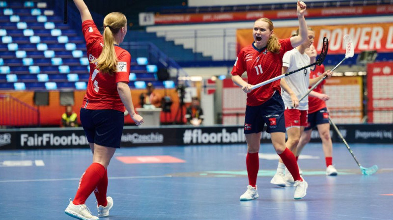 Norvēģijas izlase atgriezusies pasaules TOP-6, foto: Matyas Klapa, IFF