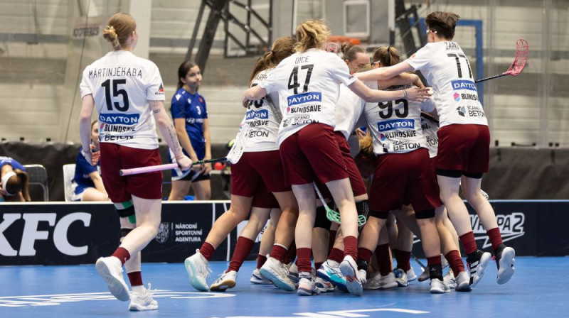 Latvijas izlase, foto: Matej Pasek, IFF