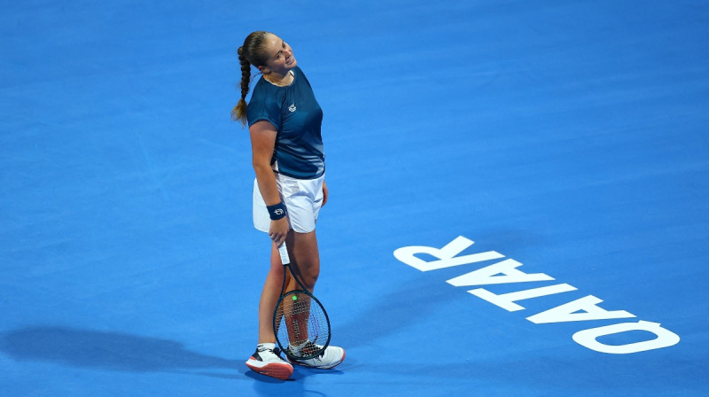 Aļona Ostapenko. Foto: Reuters/Scanpix