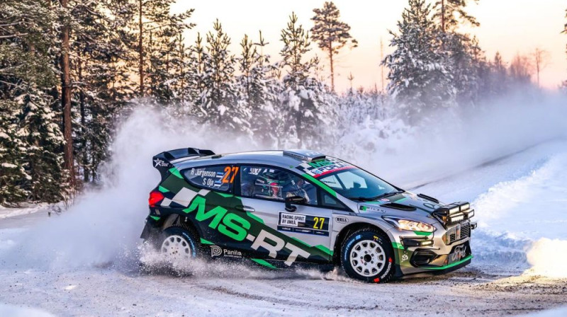 Romets Jurgensons ar "Ford Fieata Rally2". Foto: M-Sport