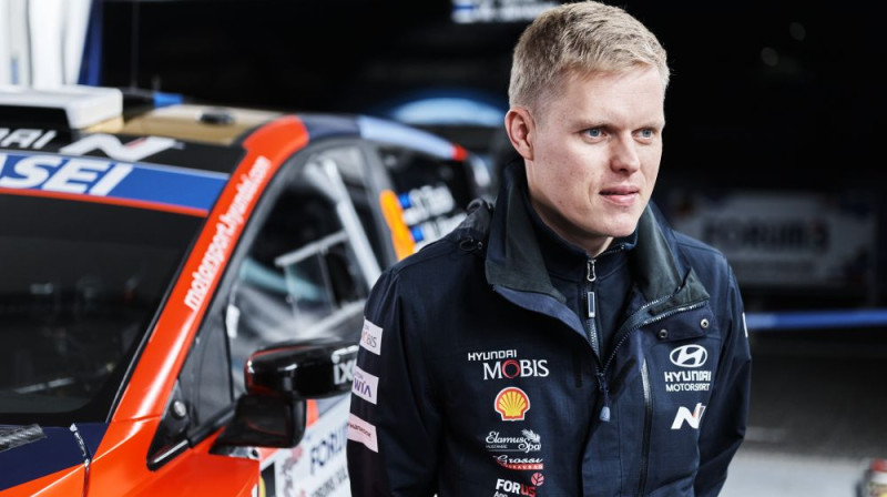 Ots Tanaks. Foto: Hyundai Motorsport