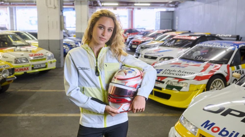 Sofija Florša. Foto: Opel GSE Formula E Team
