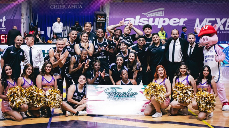 "Adelitas de Chihuahua" basketbolistes 2026. gada 9. maijā