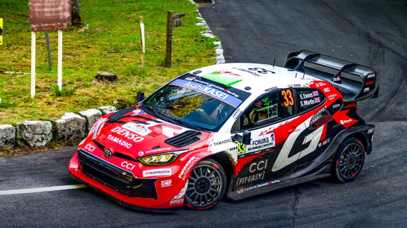 Elfins Evanss. Foto: FIA WRC