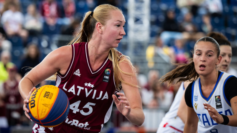 Digna Strautmane. Foto: FIBA 3x3