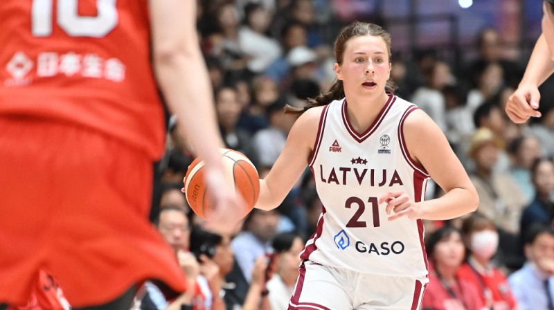 Vanesa Jasa 2026. gada 16. maijā. Foto: Japānas basketbola asociācija