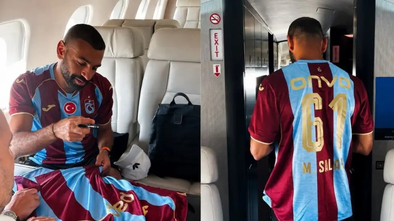 Mohamēds Salāhs. Foto. Trabzonspor/X