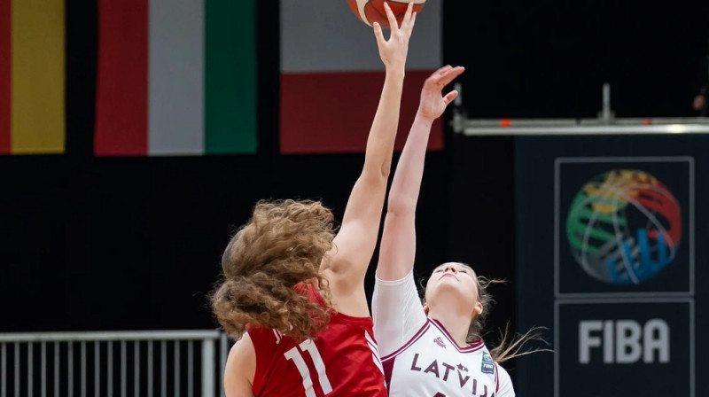 Ieva Vēvere 2026. gada 8. augustā. Foto: FIBA