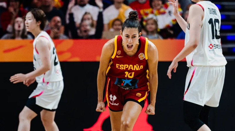 Marija Konde 2026. gada 7. septembrī. Foto: FIBA