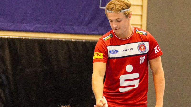 Markuss Januševskis, foto: UHC Sparkasse Weissenfels