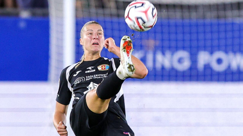 Karlīna Miksone. Foto: David Catry/Sportpix/Alamy/Scanpix
