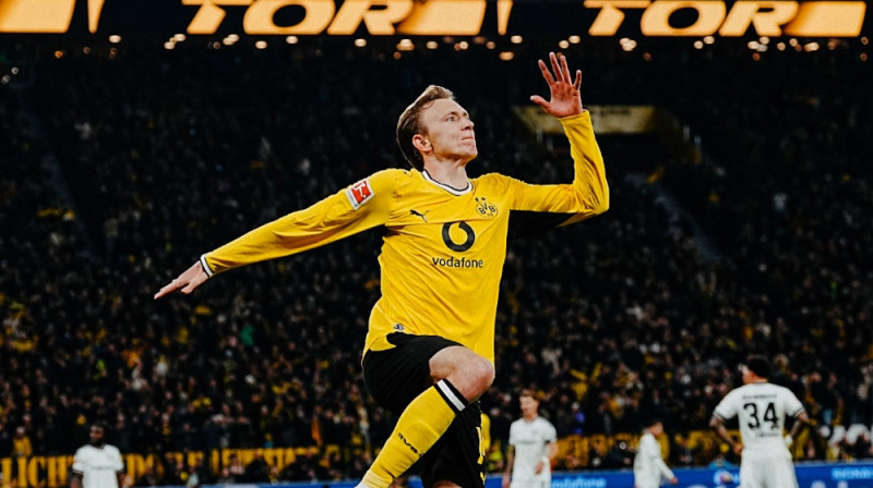 Maksimiliāns Baiers. Foto: Borussia Dortmund