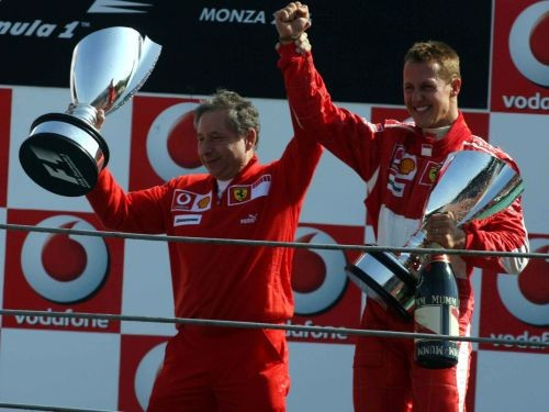 Žans Tods pamet "Ferrari" uz visiem laikiem