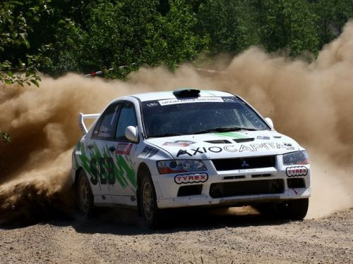 Rallijsprinta čempionātā ceturtās uzvaras izcīna Vorobjovs un Bruņinieks