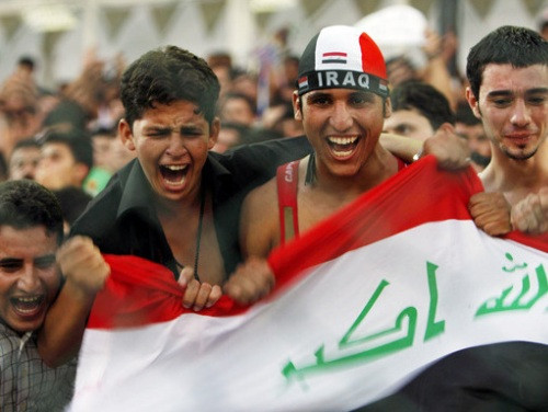 Irāka izcīna pirmo uzvaru savā laukumā kopš ASV armijas iebrukuma