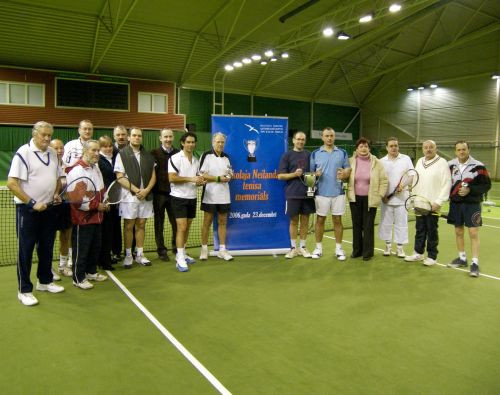 "Neilanda Memoriāls" tenisā 20. decembrī Jelgavā