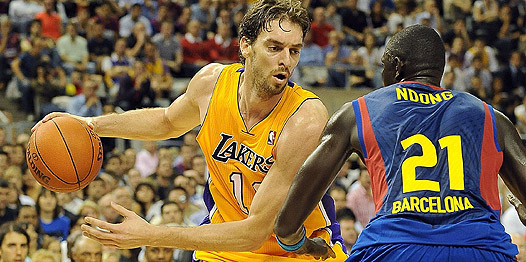 Eirolīga pret NBA: "Barcelona" pieveic "Lakers"