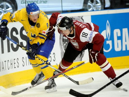 Latvija gatavošanos sāk ar zaudējumu zviedriem