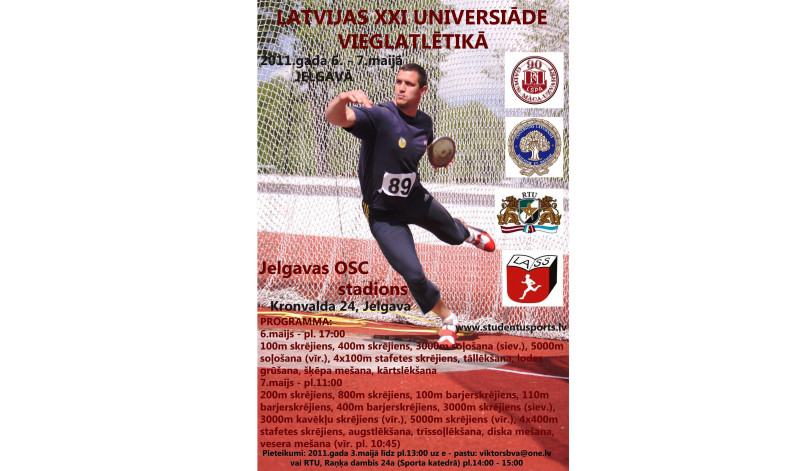 LATVIJAS  XXI  UNIVERSIĀDE