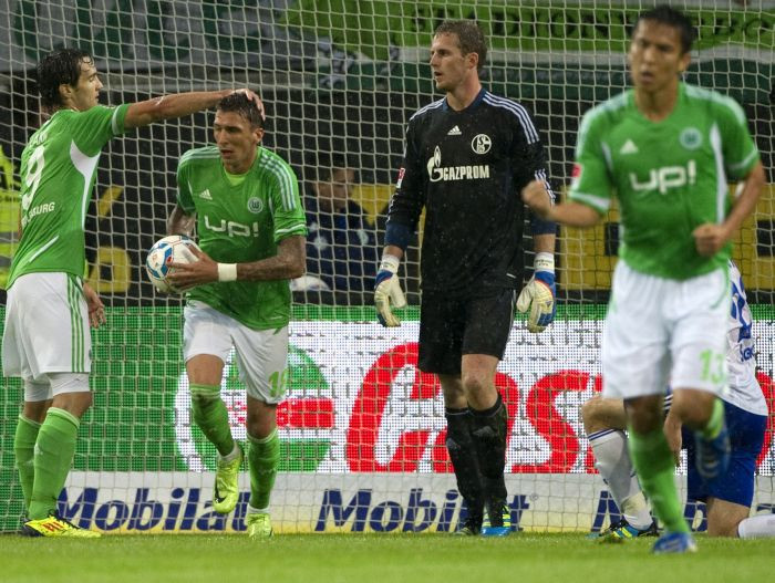 Magats ar "Wolfsburg" apspēlē savu bijušo klubu "Schalke 04"