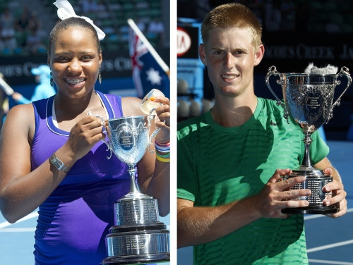 "Australian Open" junioru tituli austrālietim Sevilam un amerikānietei Taunsendai