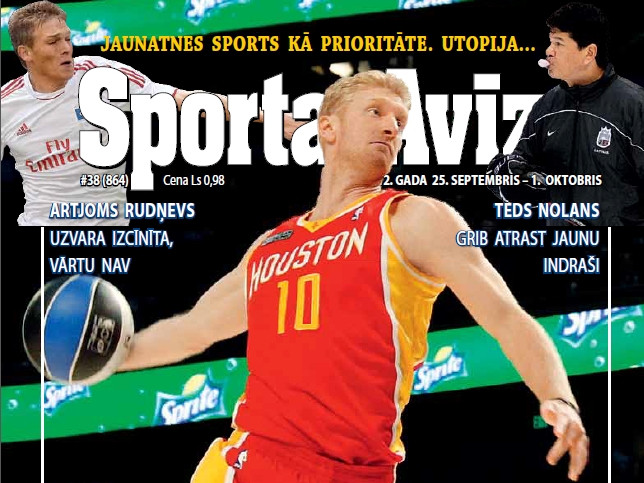 Sporta Avīze. 2012.gada 38.numurs (25.septembris - 1.oktobris)