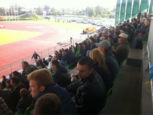 Jelgavā uzstādīts Virslīgas sezonas apmeklējuma rekords - 1 150 skatītāji
