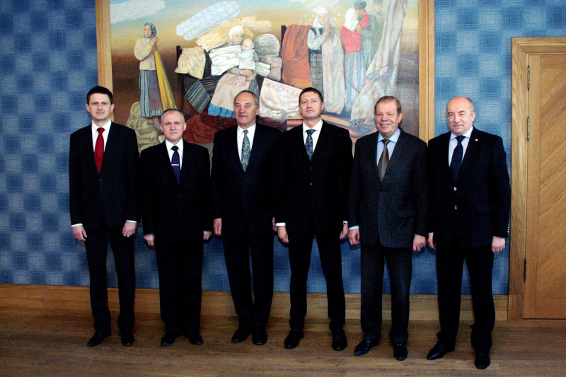 Latvijas Valsts prezidents uzņem Komandu sporta spēļu asociāciju