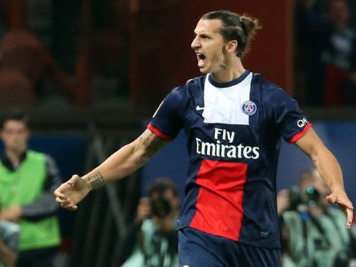 Ibrahimovičs un Falkao iesit, PSG un "Monaco" spēlē neizšķirti