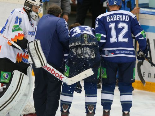 Par KHL rezultatīvākā spēlētāja savainošanu - 10 spēļu diskvalifikācija