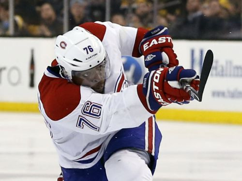 "Canadiens" sēriju pret Bostonu iesāk ar uzvaru otrajā pagarinājumā