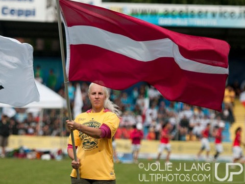 "Salaspils FK" aizvadījis pirmo spēļu dienu frisbija  klubu pasaules čempionātā