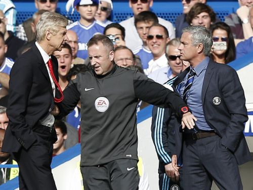 Vengers pagrūž Mourinju, "Chelsea" derbijā uzvar "Arsenal"