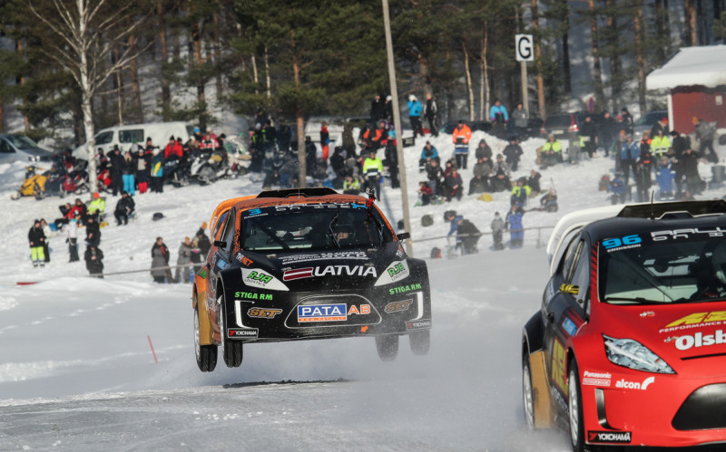 Baumanis un Nitišs aizvadīs ''RallyX on Ice'' posmu Kārlstadē