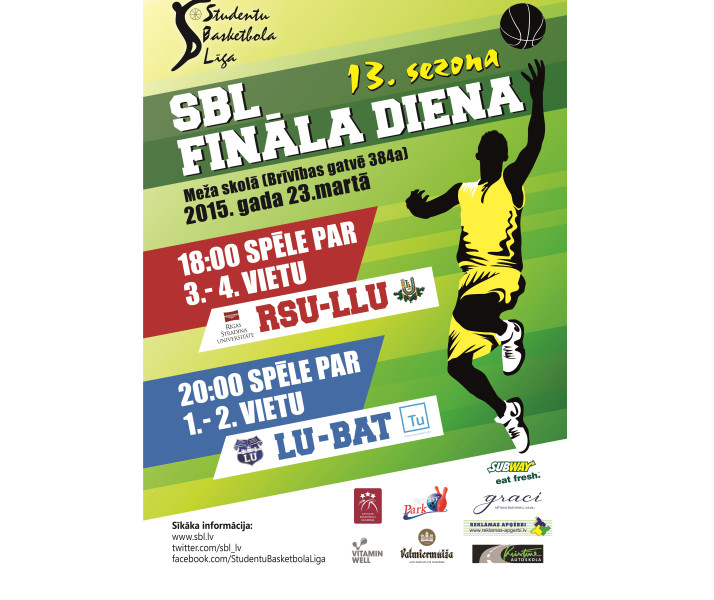 SBL 13.sezonas FINĀLA DIENA