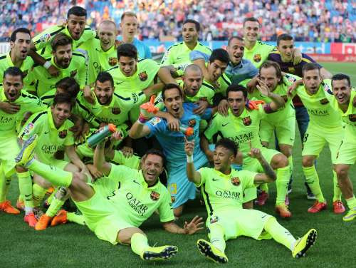 "Barcelona" izcīna Spānijas čempiones titulu