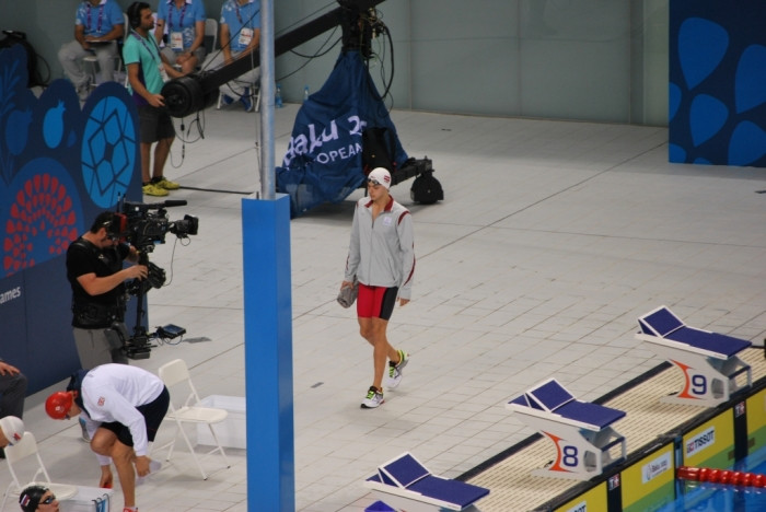 Eiropas spēles: peldētājs Bobrovs ar valsts rekordu 7. vietā, arī Komars septītais