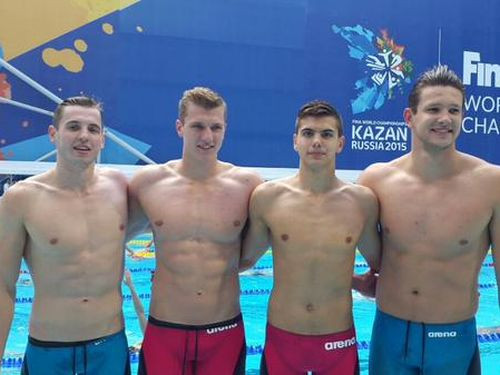 Latvijas stafetes komanda pasaules čempionātā uzstāda jaunu valsts rekordu