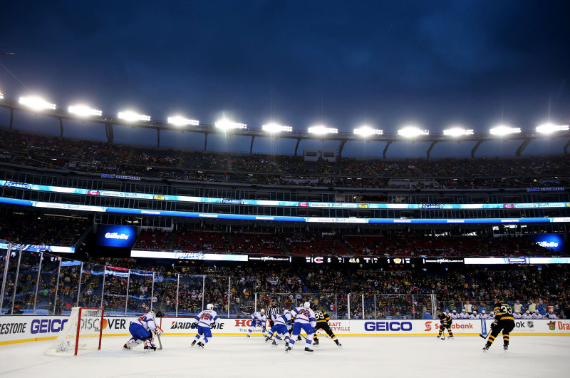 NHL "Winter Classic" spēlei rekordzemi TV reitingi